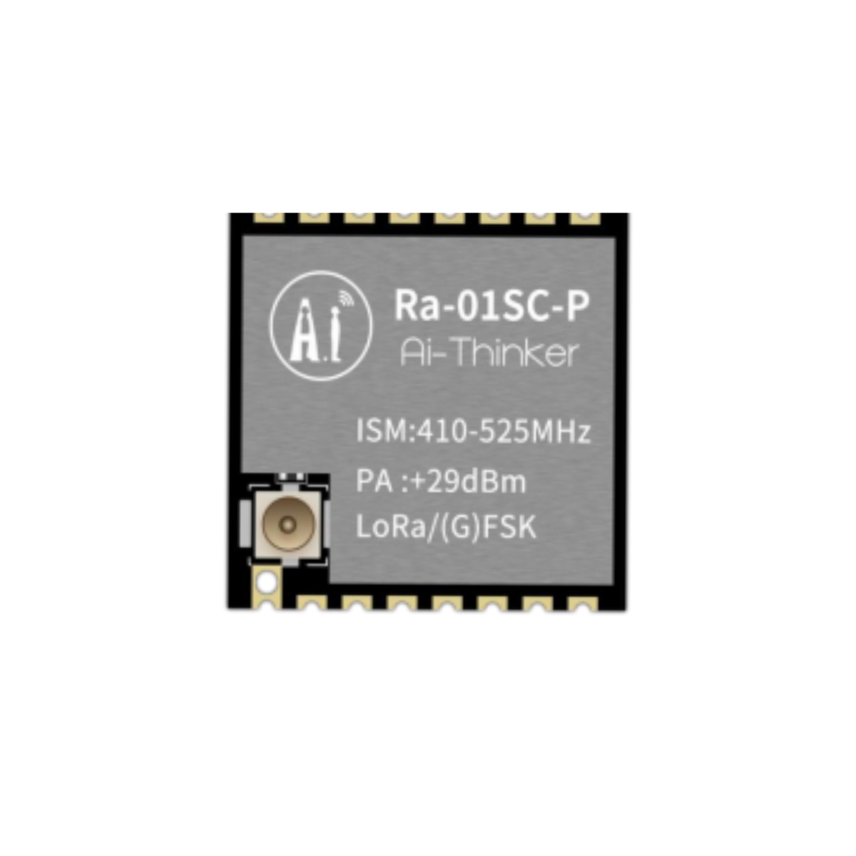 Ai-Thinker LoRa Ra-01SC-P Module with 433MHz – REES52
