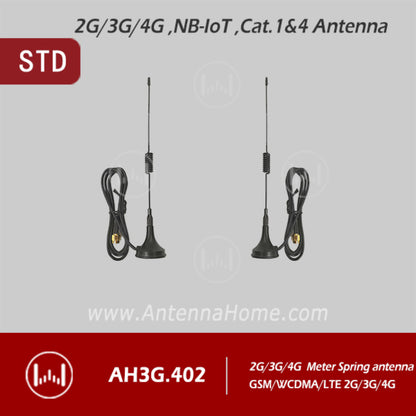 AntennaHome AH3G.402 H200 MeterSpring Antenna High Gain 2G/3G/4G H200 MeterSpring Antenna For Mobile Connectivity and Rural Coverage- RS7378