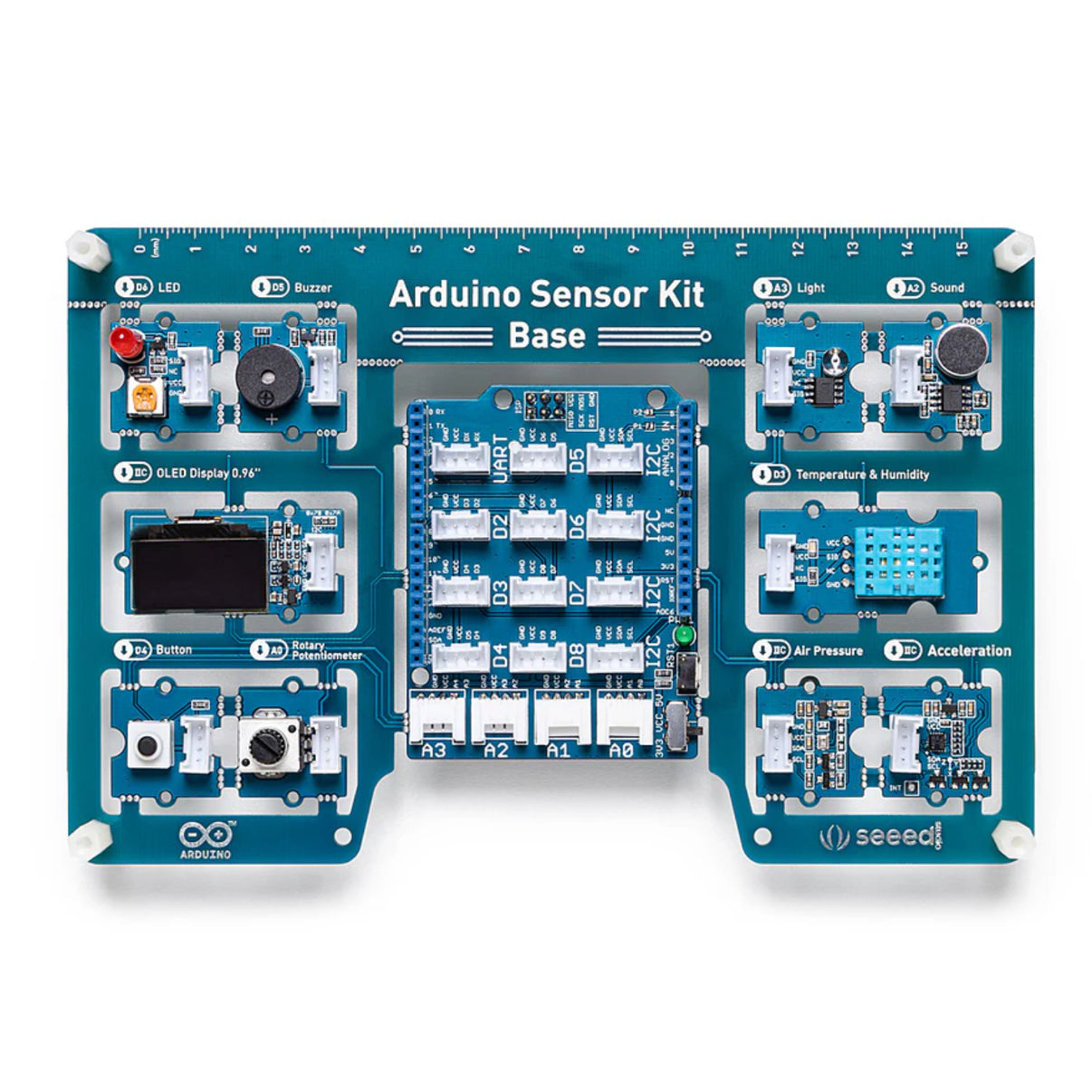 Official Arduino Sensor Kit - Base With 10 Pre-Wired Grove Modules – REES52