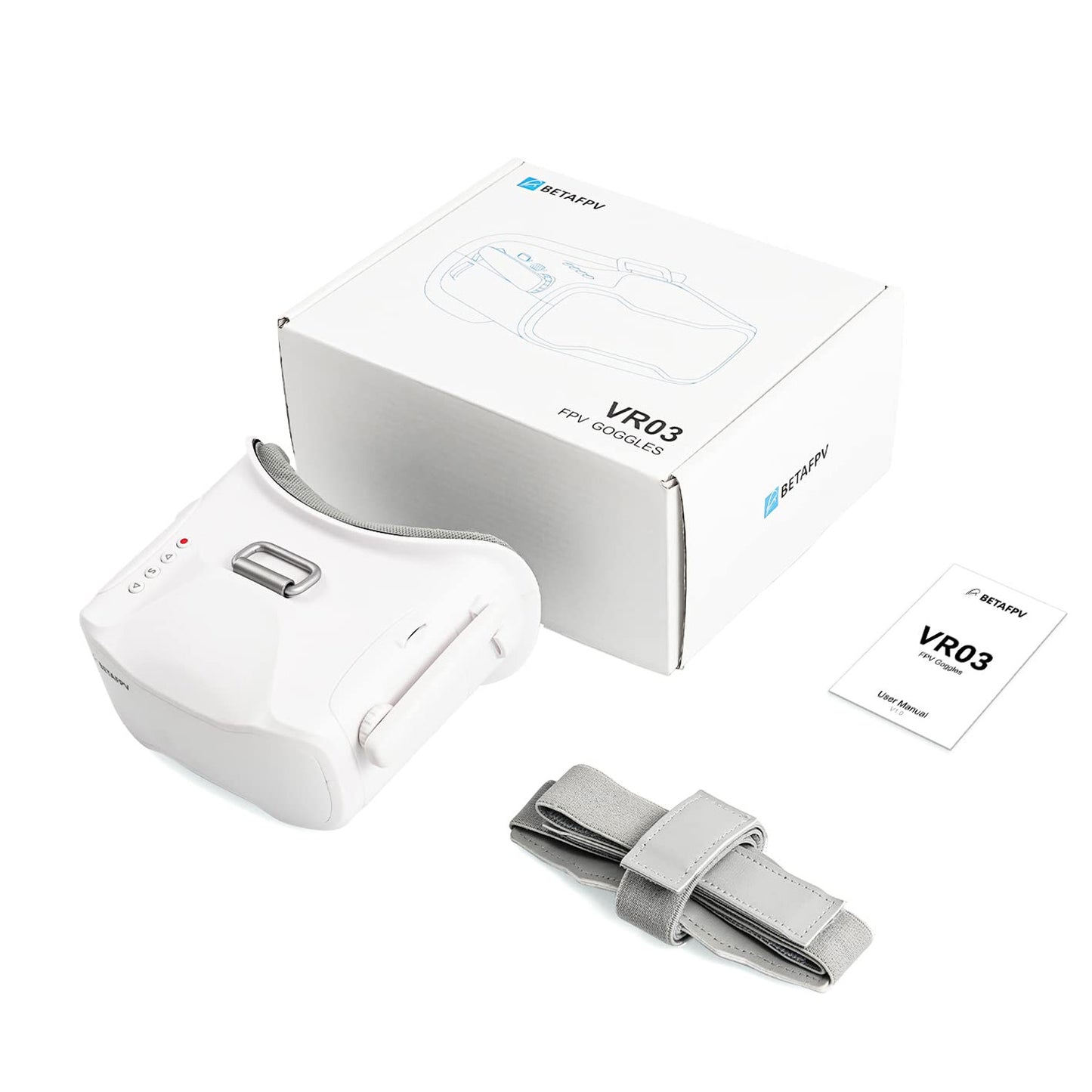 BetaFPV VR03 Goggle VR03 FPV Goggles With DVR Function Replaceable Antenna – REES52
