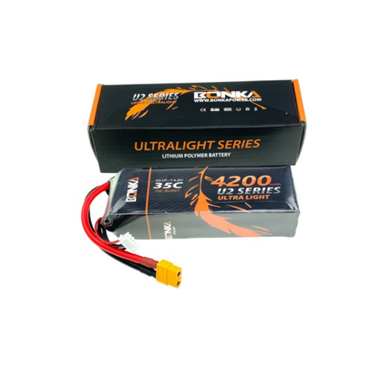 14.8V 4200mAh 35C Bonka 4S LiPo
