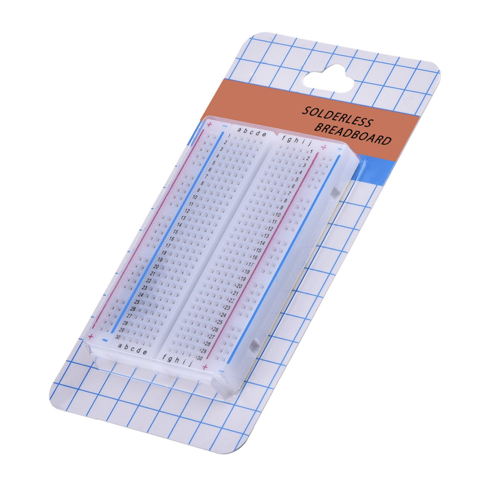 400 Point Breadboard Solderless Breadboard Mini Prototyping Board – REES52