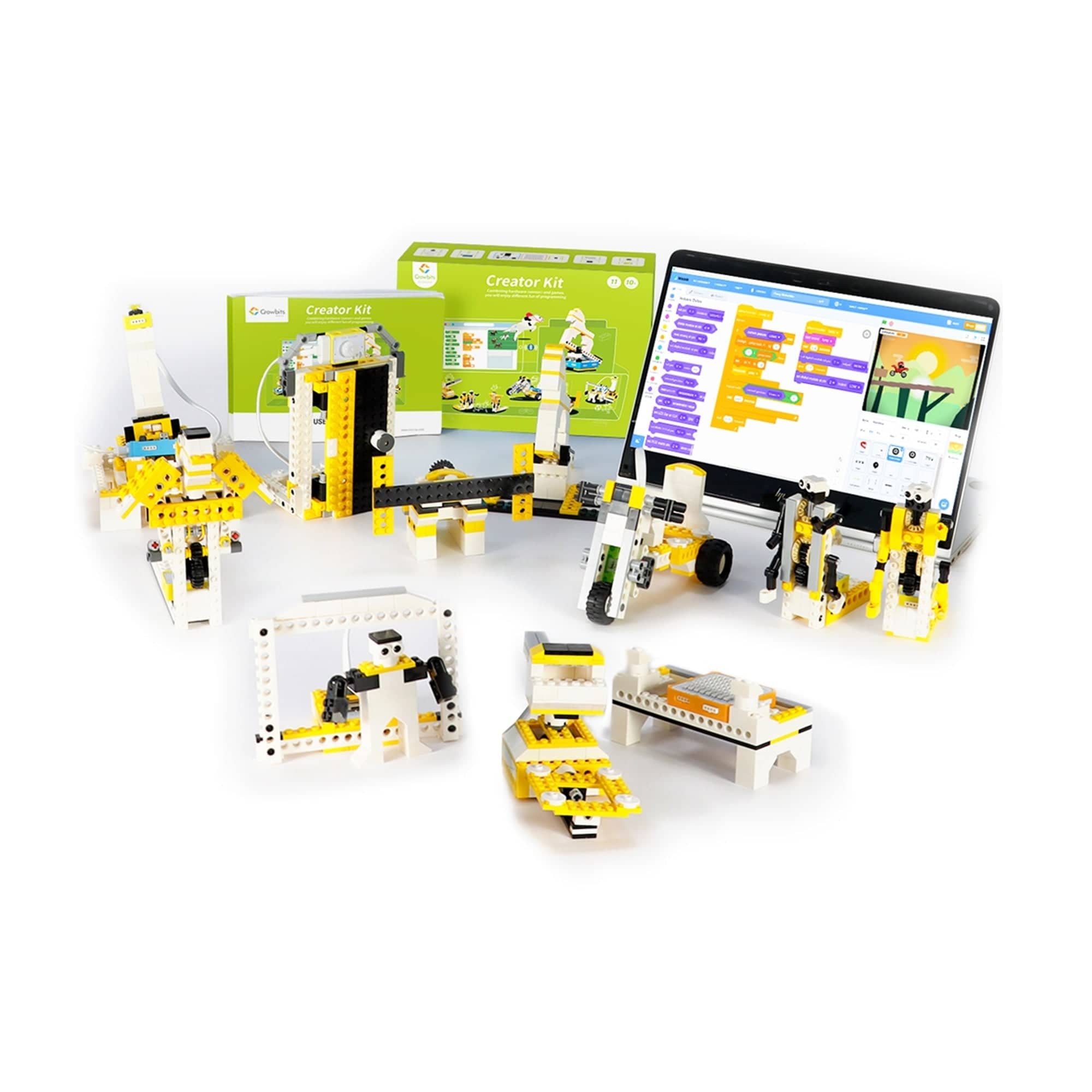 Crowbits-Creator Kit Based on Arduino 12-in-1 STEM Toy – REES52