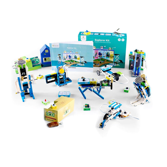 Crowbits-Explorer Kit with 13 sensors and compatible with Lego, Creative Project Toys, Programming Learning Kit, No Coding Require, Sensor Modules for Programming BeginnersCrowbits-Explorer Kit with 13 sensors and compatible with Lego, Creative Project Toys, Programming Learning Kit, No Coding Require, Sensor Modules for Programming Beginners-picture-19