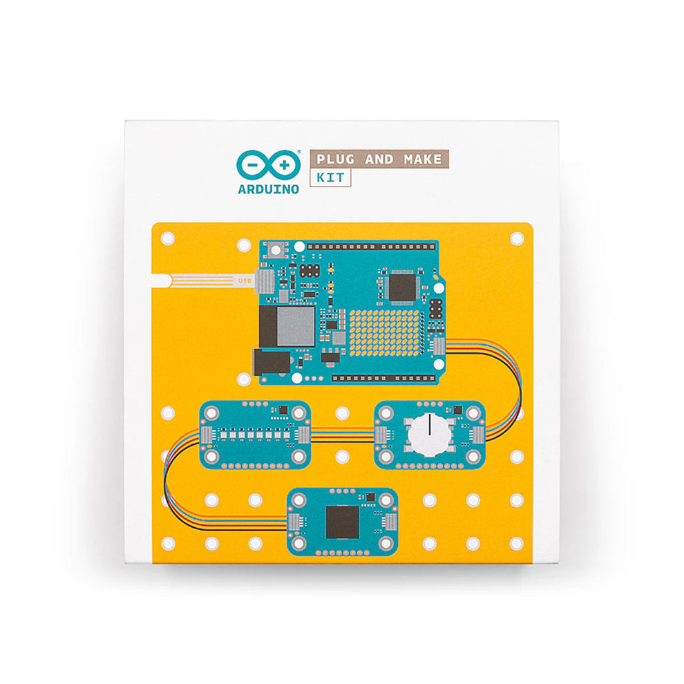 Arduino UNO R4 WiFi Plug and Make Kit: Complete Solderless Starter Kit ...