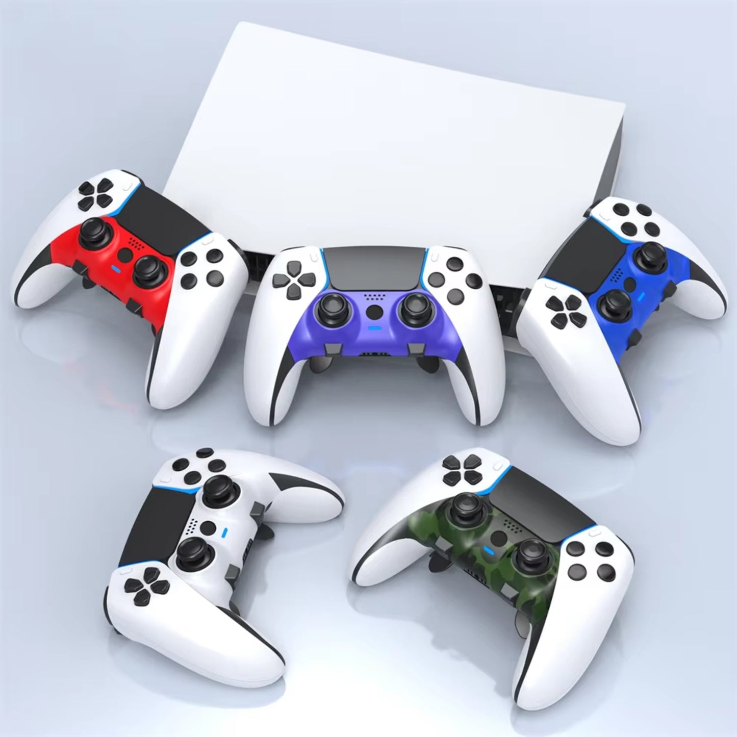 Custom mod replacement faceplate for DualSense Edge controller