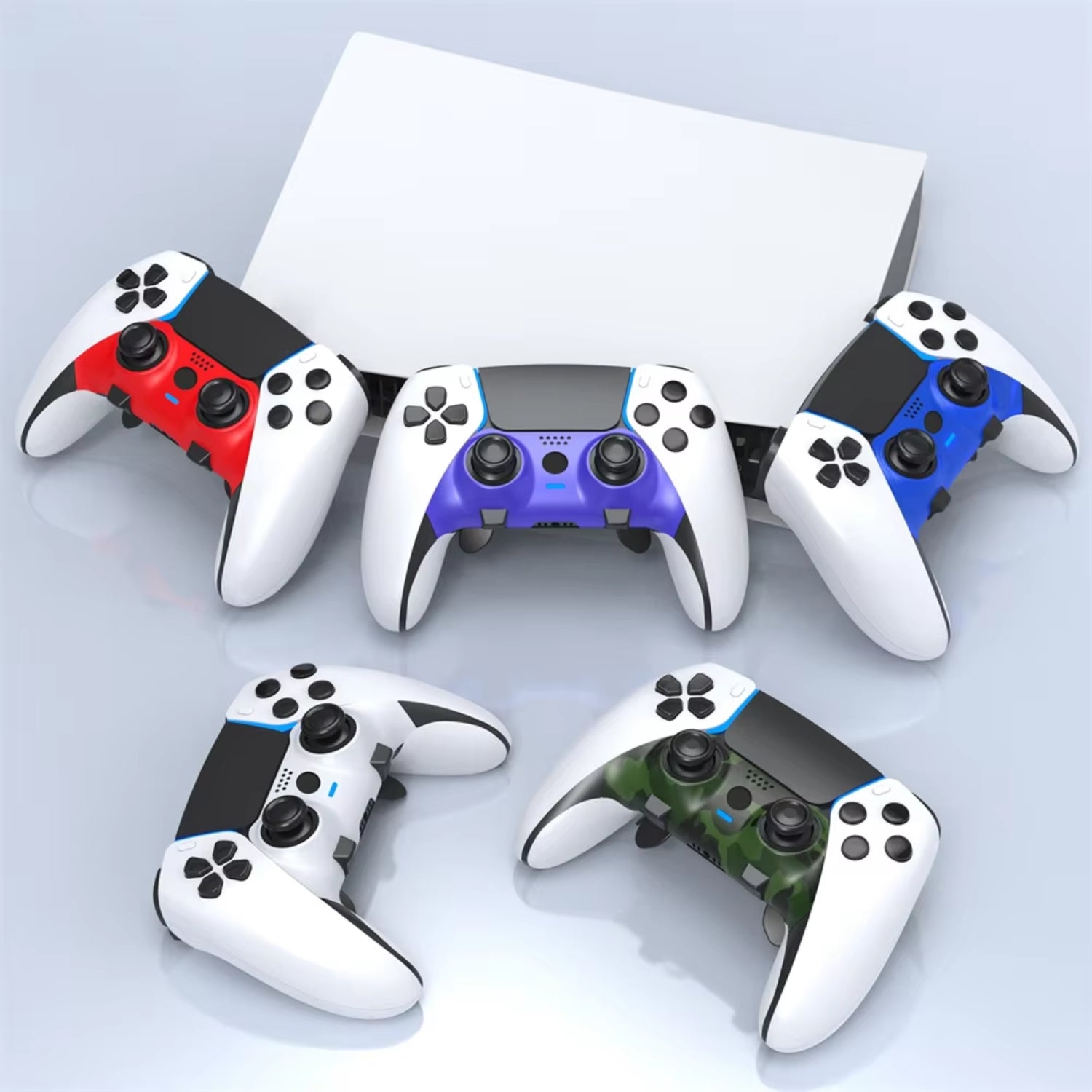 Custom mod replacement faceplate for DualSense Edge controller