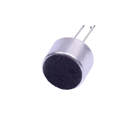Cylindrical Electret Condenser Microphone Pickup with 2 Pins 9×7mm for Arduino  - RS454