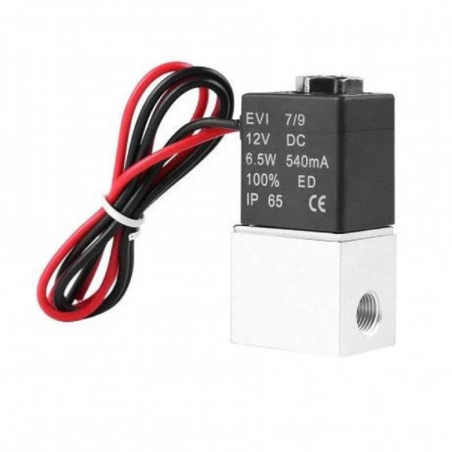 DC 12V 1/8 inch Solenoid Valve Mechanical Parts Normally Closed Electric Solenoid Valve 2 Way Positions Solenoid Valve For Water Air Pneumatic Tool For Gas, Liquid Tools - RS3397