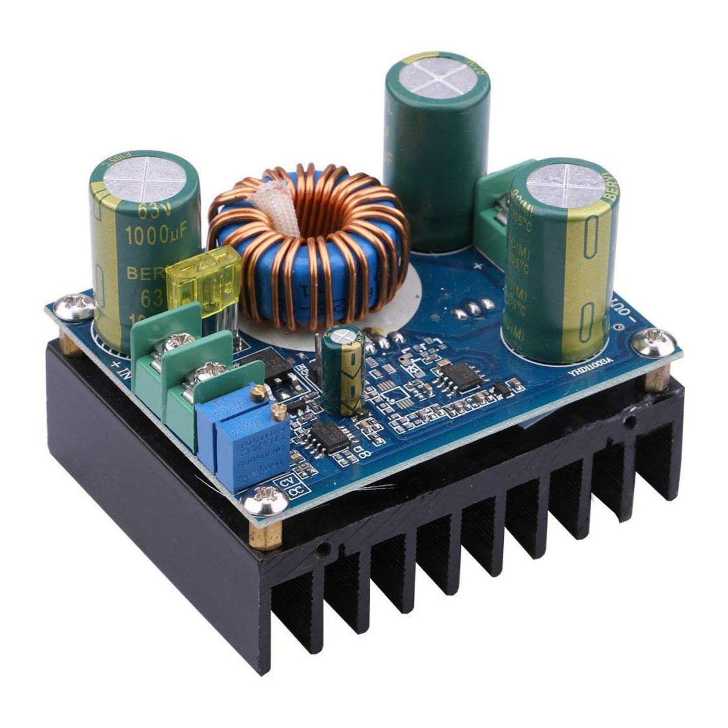 DC Boost Converter 600W DC-DC Step Up Converter 12A 12V-60V Voltage Booster Module Adjustable Voltage Step Up Power Supply 8-16V 12V 24V to 12-60V 48V Voltage Regulator Booster Module - RS1890