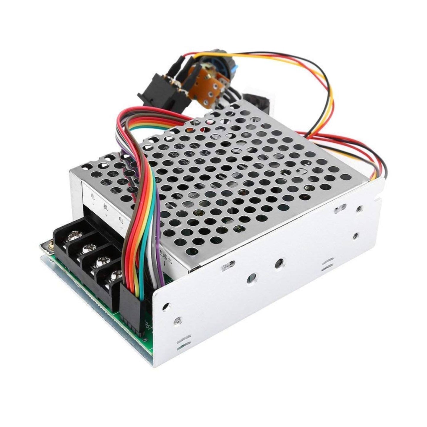 12V/24V/36V 40A PWM DC Motor Speed Controller 10V-55V 40A DC Motor Speed Controller With Forward/Reverse Switch, Adjustable Knob,And Digital Display High Power 40A Speed Controller For DC Motors - RS1709