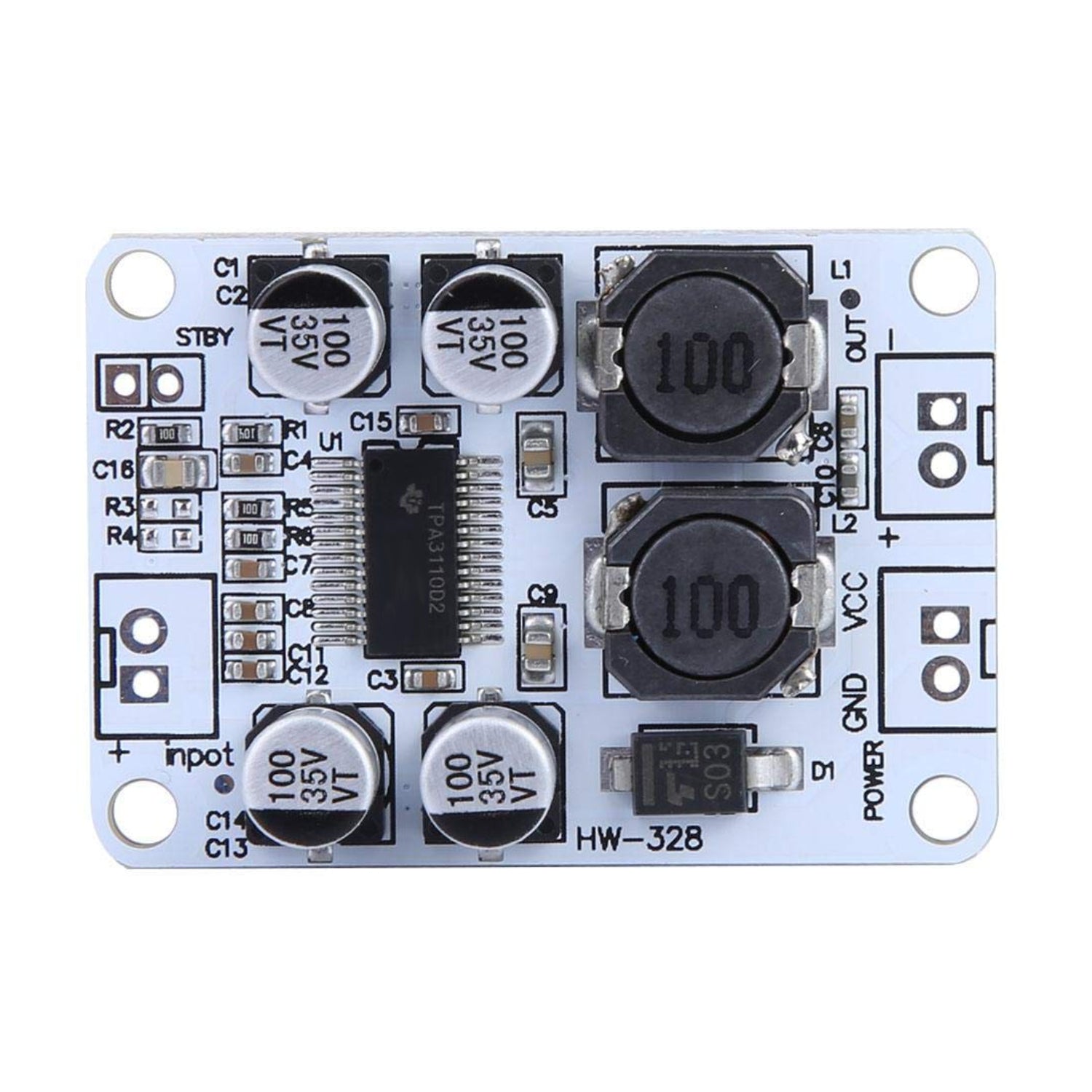 DC 8-26V Mono Channel Power Amplifier Module