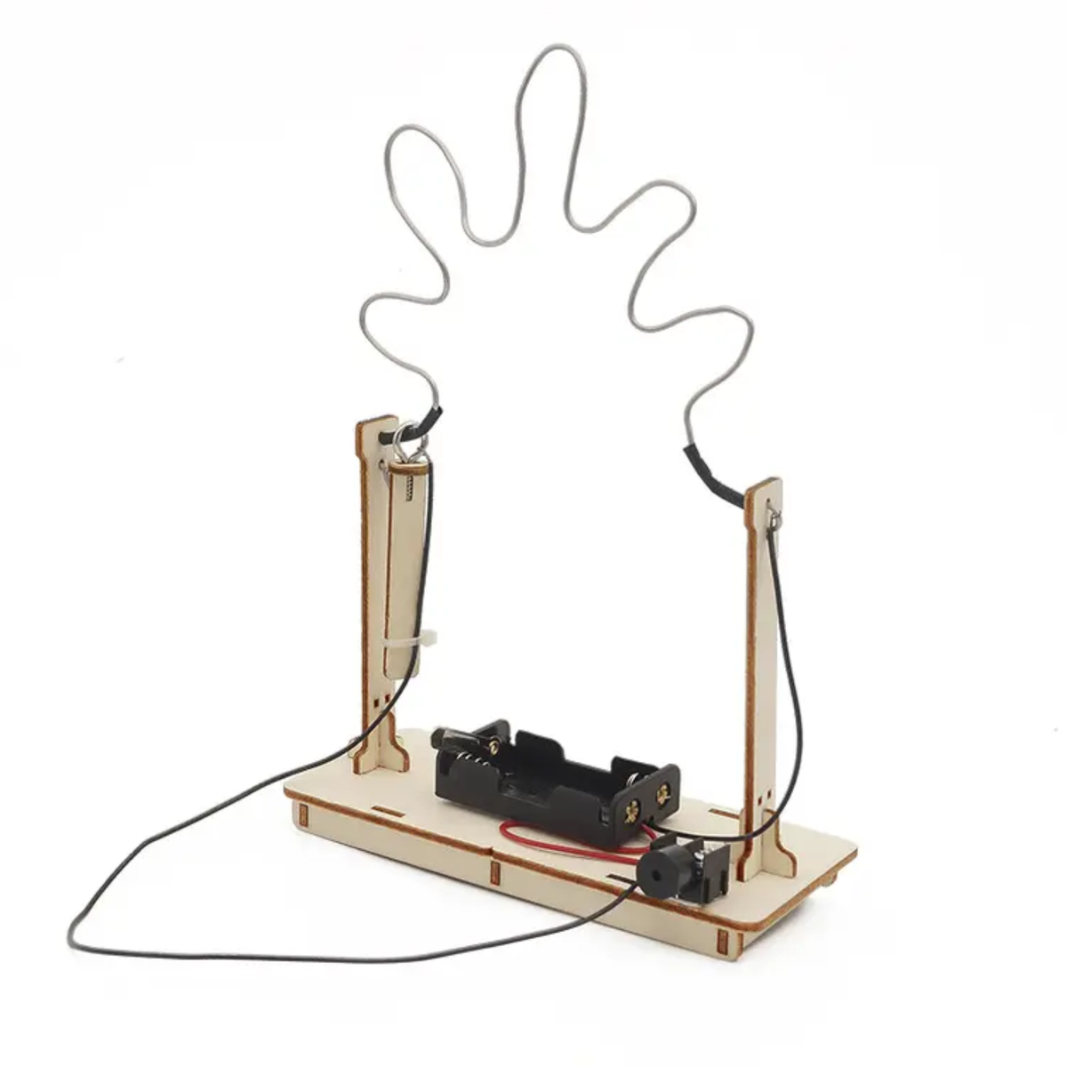 Buzz Wire Game Rabbit DIY CreateKit Buzz Wire Game Kit DIY 3D Wooden Assembled Toy – REES52