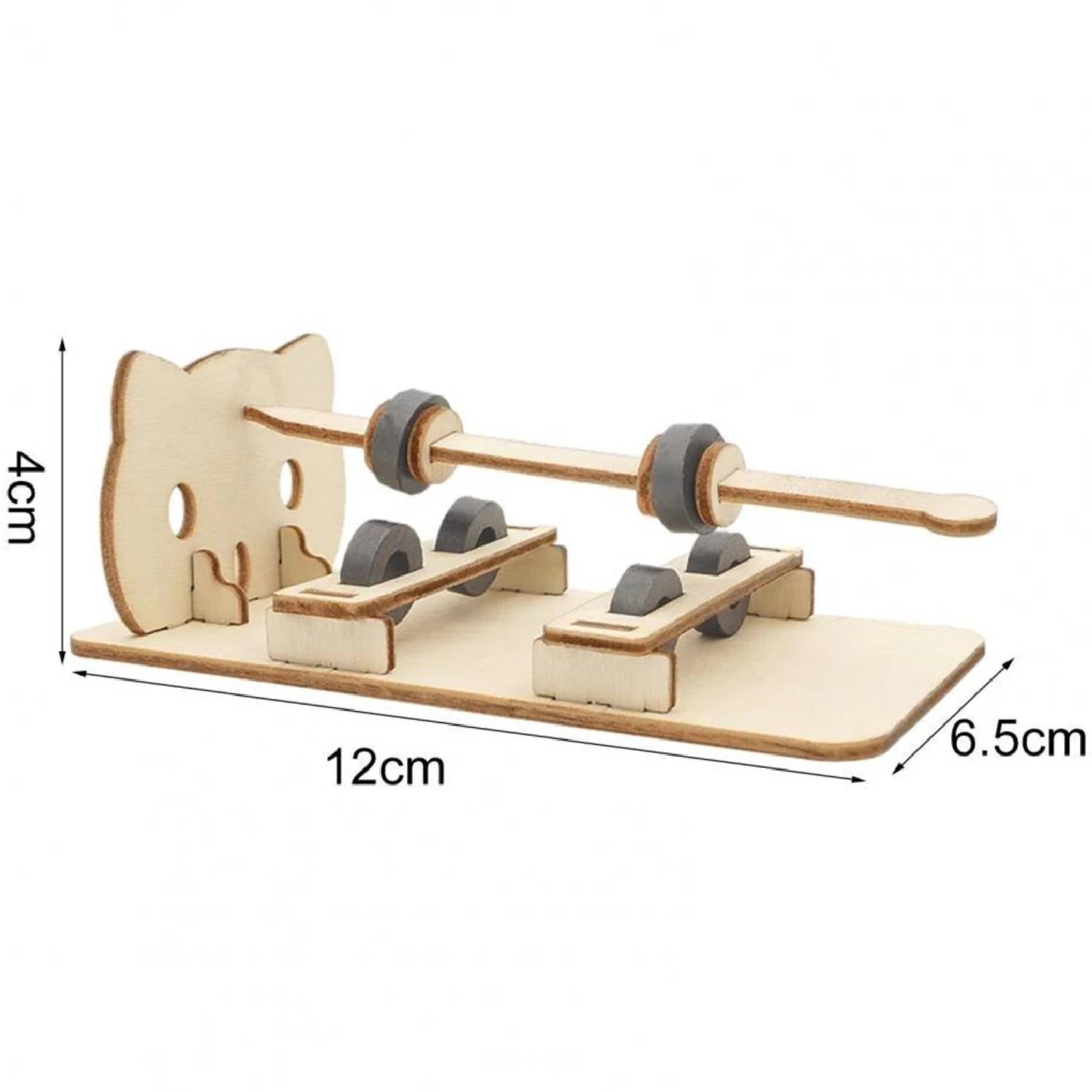 Wooden Levitating Stem Kit DIY Wooden Levitating Magnet STEM Kit Floating Magnet Wonder STEM Kit Hands-On Learning Levitating Magnet Science Kit - RS6433