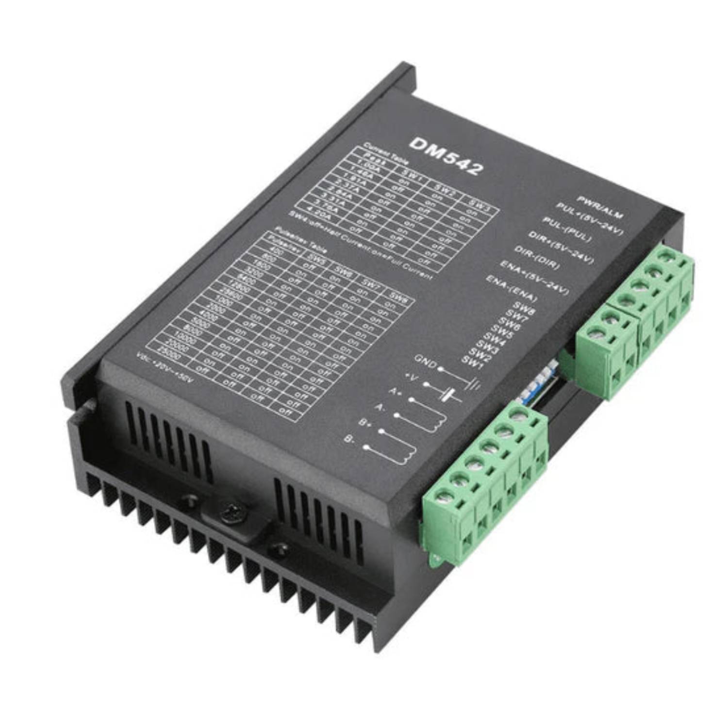 Multi Stepper Controller DM542 Stepper Motor Controller Leadshine Digital Stepper Motor – REES52
