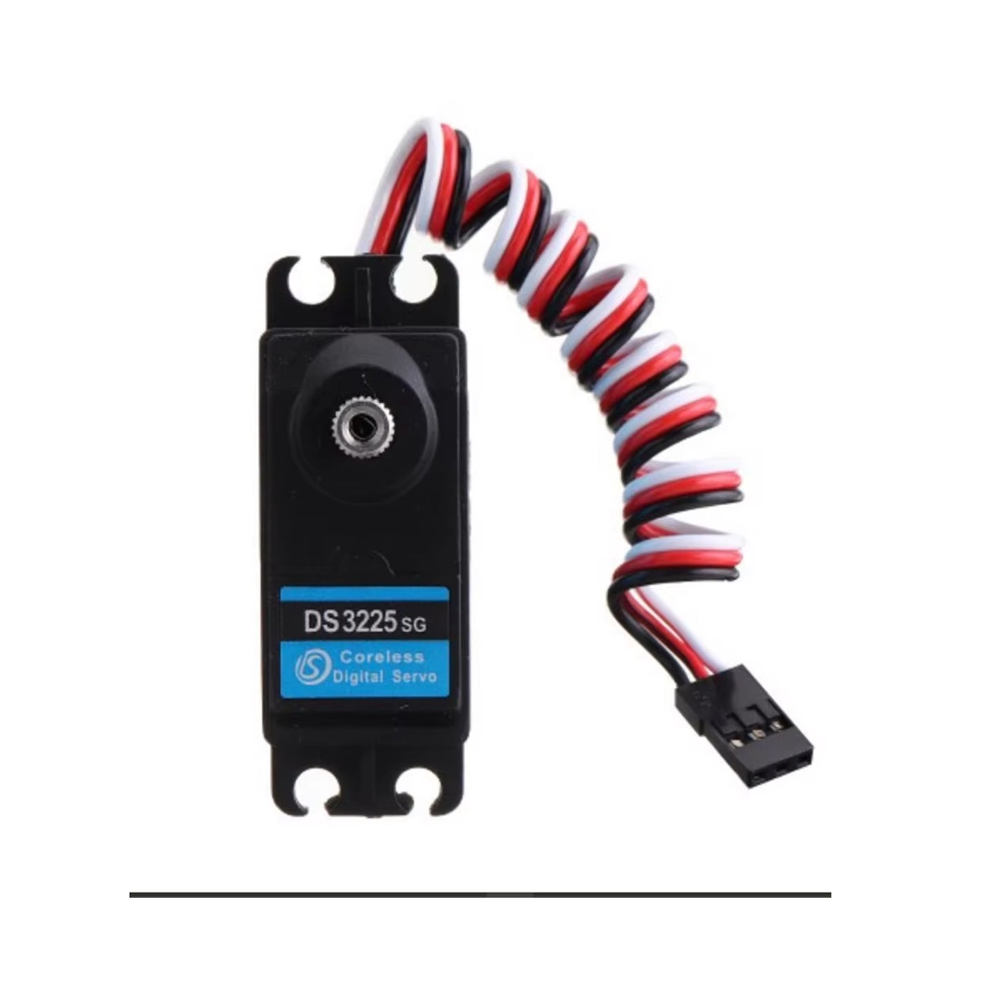 DSServo DS3225SSG 25KG PRO Digital Servo High Torque Coreless RC Servo Motor Waterproof Metal Gear Servo 180°, 270° (Optional) Degree Rotation Servo  For 1/8 and 1/10 RC Cars