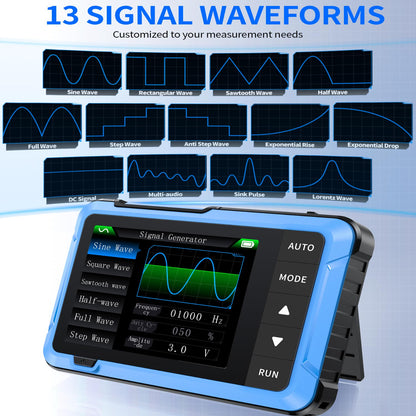 FNIRSI DSO-510 2-in-1 Oscilloscope & Signal Generator DSO-510 Mini Handheld Digital Oscilloscope 2-in-1 Portable Oscilloscope And Signal Generator For Electronics Projects - RS8295