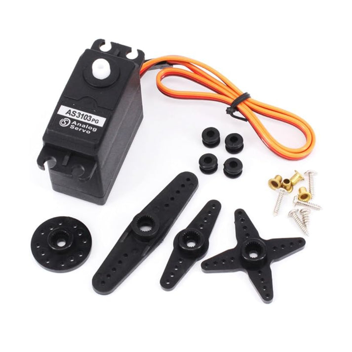 DSServo AS3103PG Servo Motor 360 Degree Continuous Rotation Servo – REES52