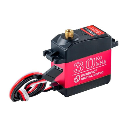 DSServo DS3230 30kg Waterproof Servo Motor 180°, 270°, 360° (Optional) Degree Rotation Servo High Torque Waterproof Metal Gear Servo Motor  For Robotics and RC