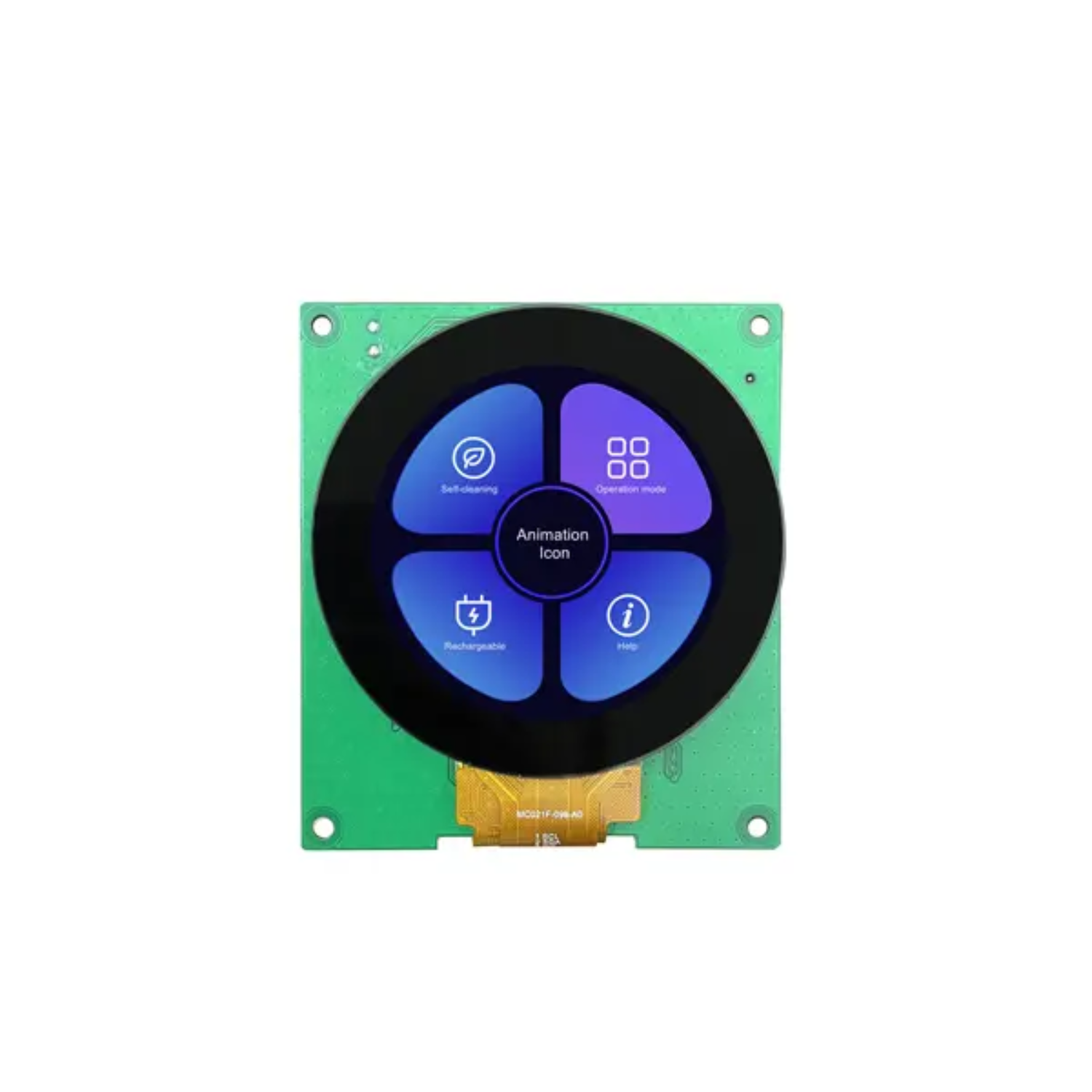 DWIN DMG48480C021_03WTC Circular Smart LCD Module 