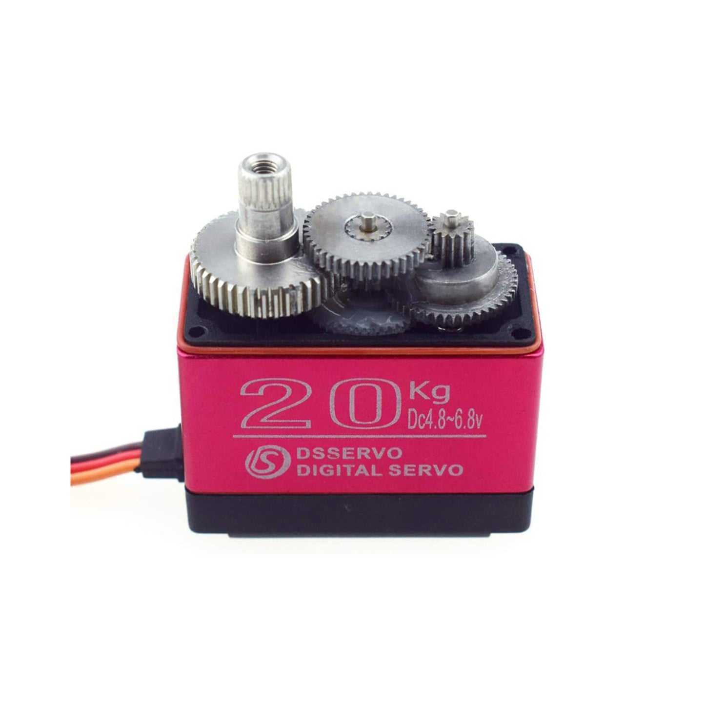 DsServo DS3218 20KG Waterproof Servo 180°, 270° (Optional) Degree Rotation Servo High Speed Metal Gear Digital Servo For 1/8, 1/10 RC Cars