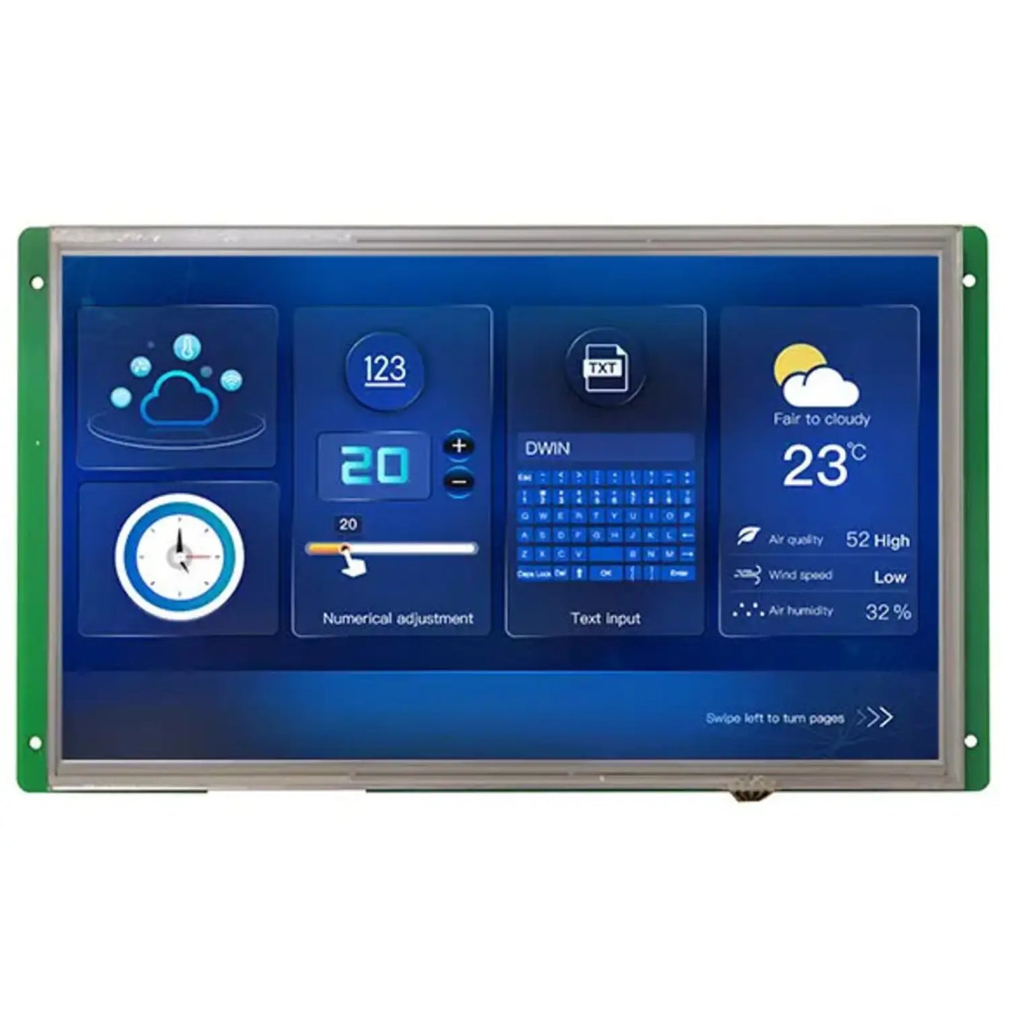 Dwin DMG10600T101_01WTR industrial LCD