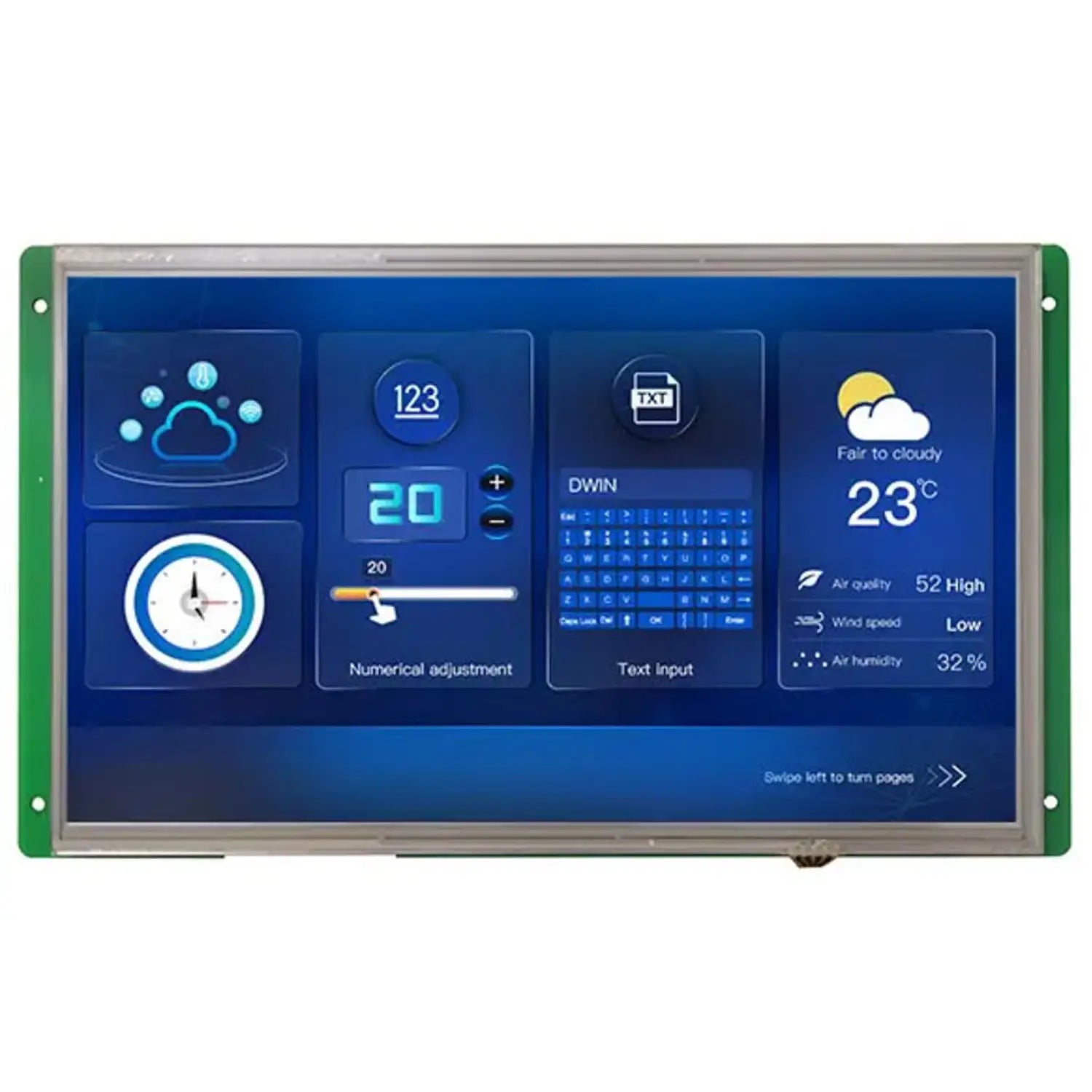 Dwin DMG10600T101_01WTR industrial LCD