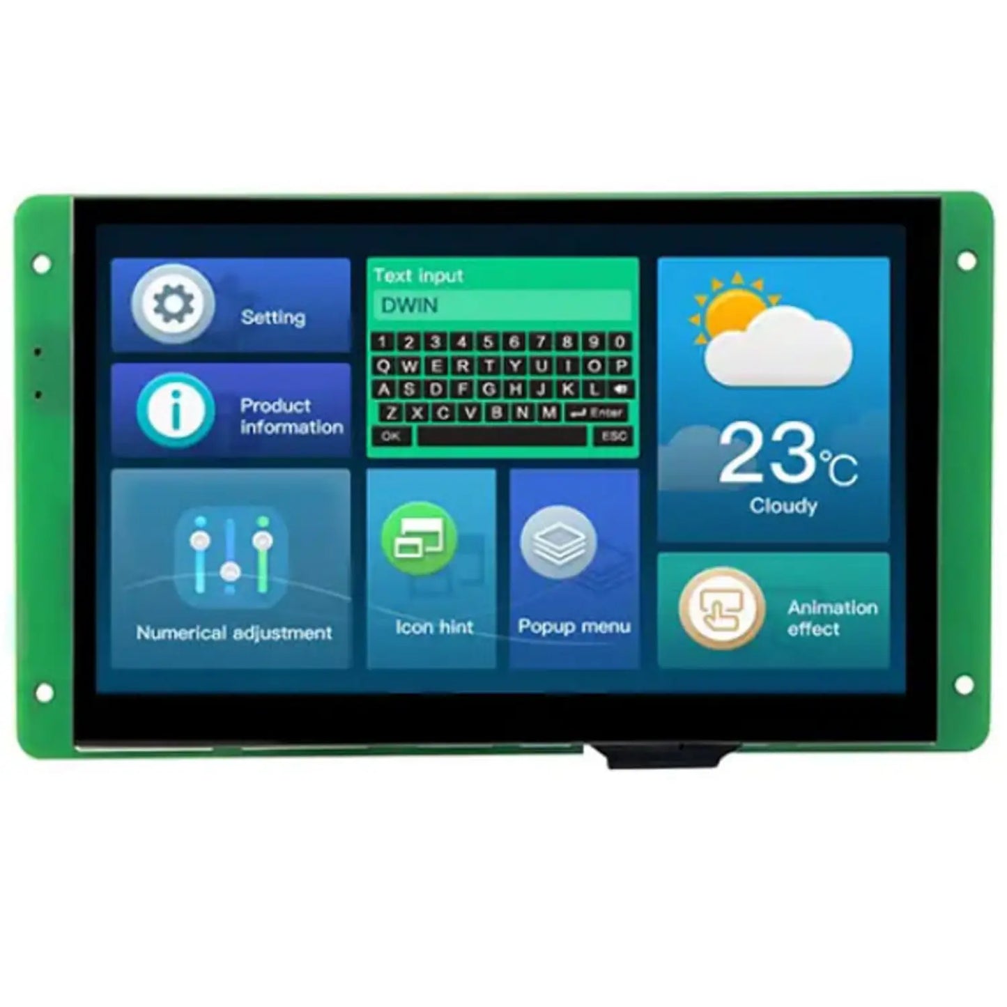Dwin DMG80480C070_04WTC 7 inch 800x480 IPS Display