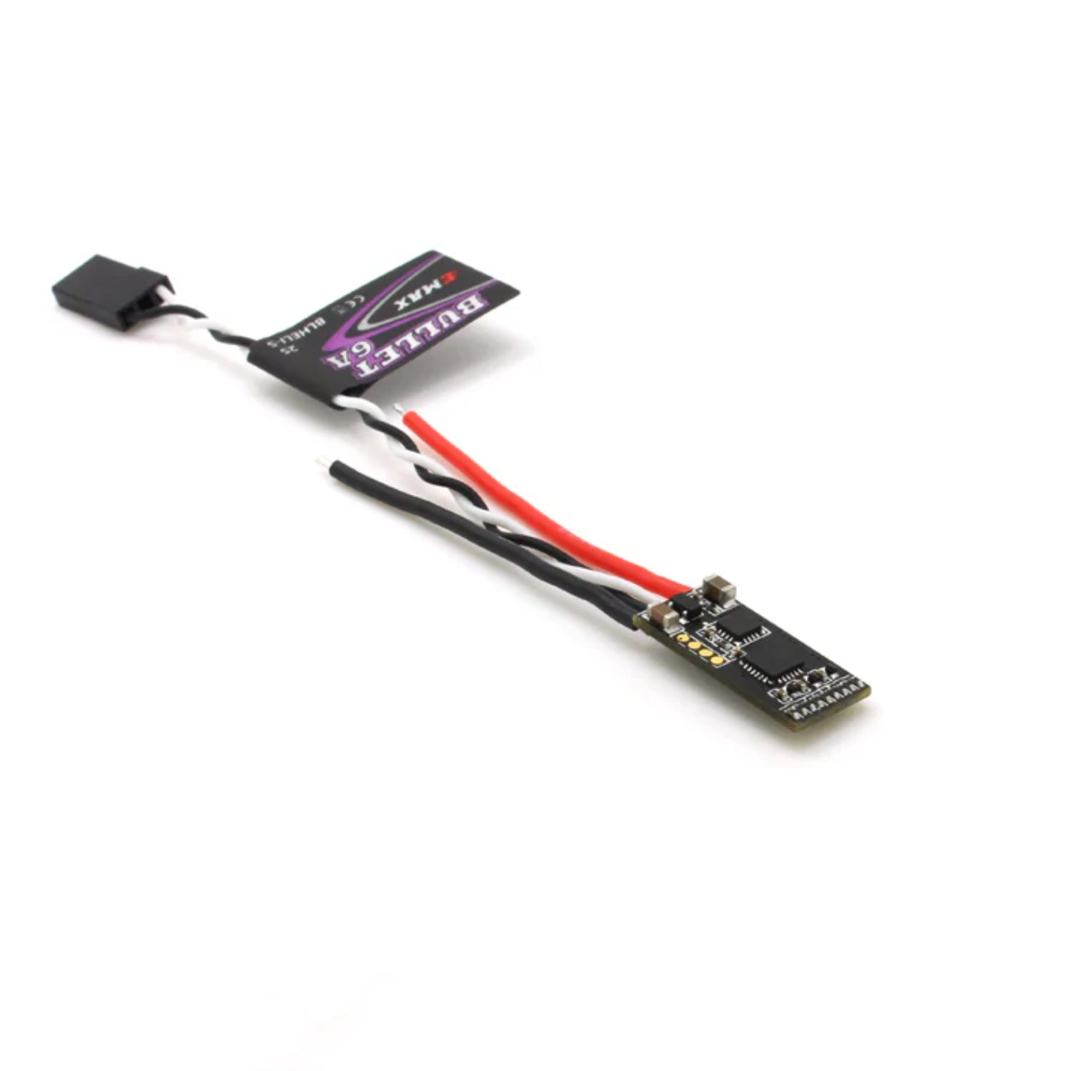 EMAX D-SHOT Bullet 6A ESC Bullet Series 6A BLHeli-S Dshot ESC For Onshot42 2S FPV Racing Drone Built-in Programmable RGB LED For RC FPV Drone Quadcopter - RS6021