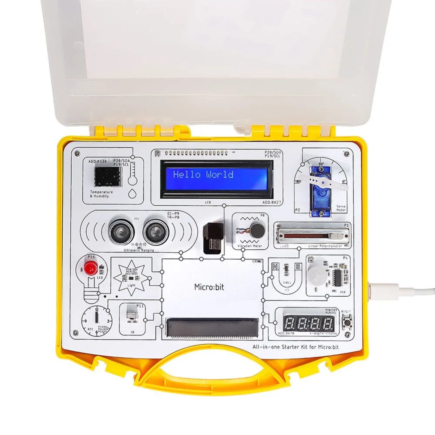Elecrow 13-in-1 Micro:bit Starter Kit