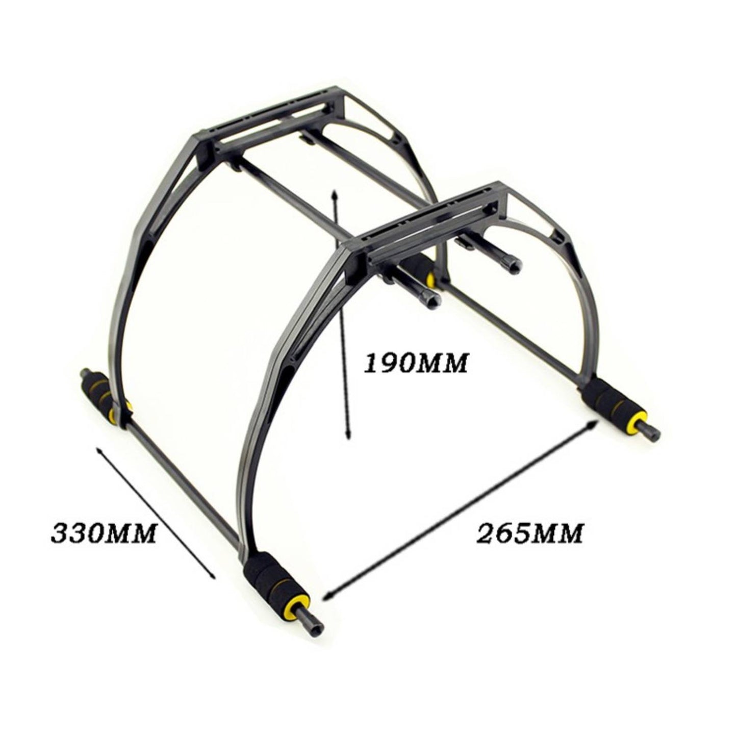 F450/F550 Frame Landing Gear Skids Quadcopter Drone Frame Landing Gear Skids High Landing Gear Landing Skid For Drones/Multicopters - RS3827