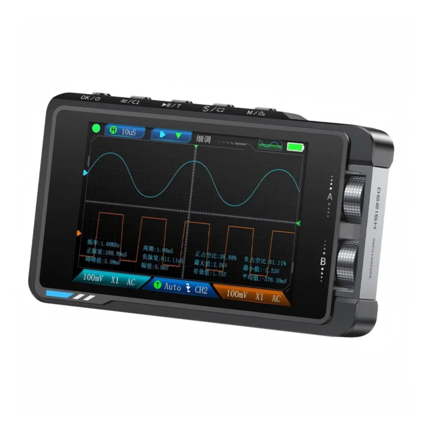 FNIRSI DS215H 2-in-1 Digital Oscilloscope 