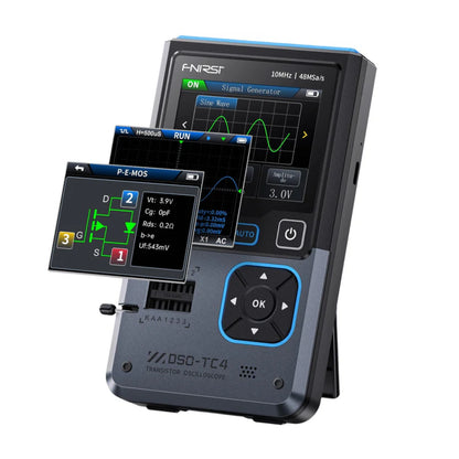 FNIRSI DSO-TC4 3-in-1 Digital Oscilloscope Transistor Tester