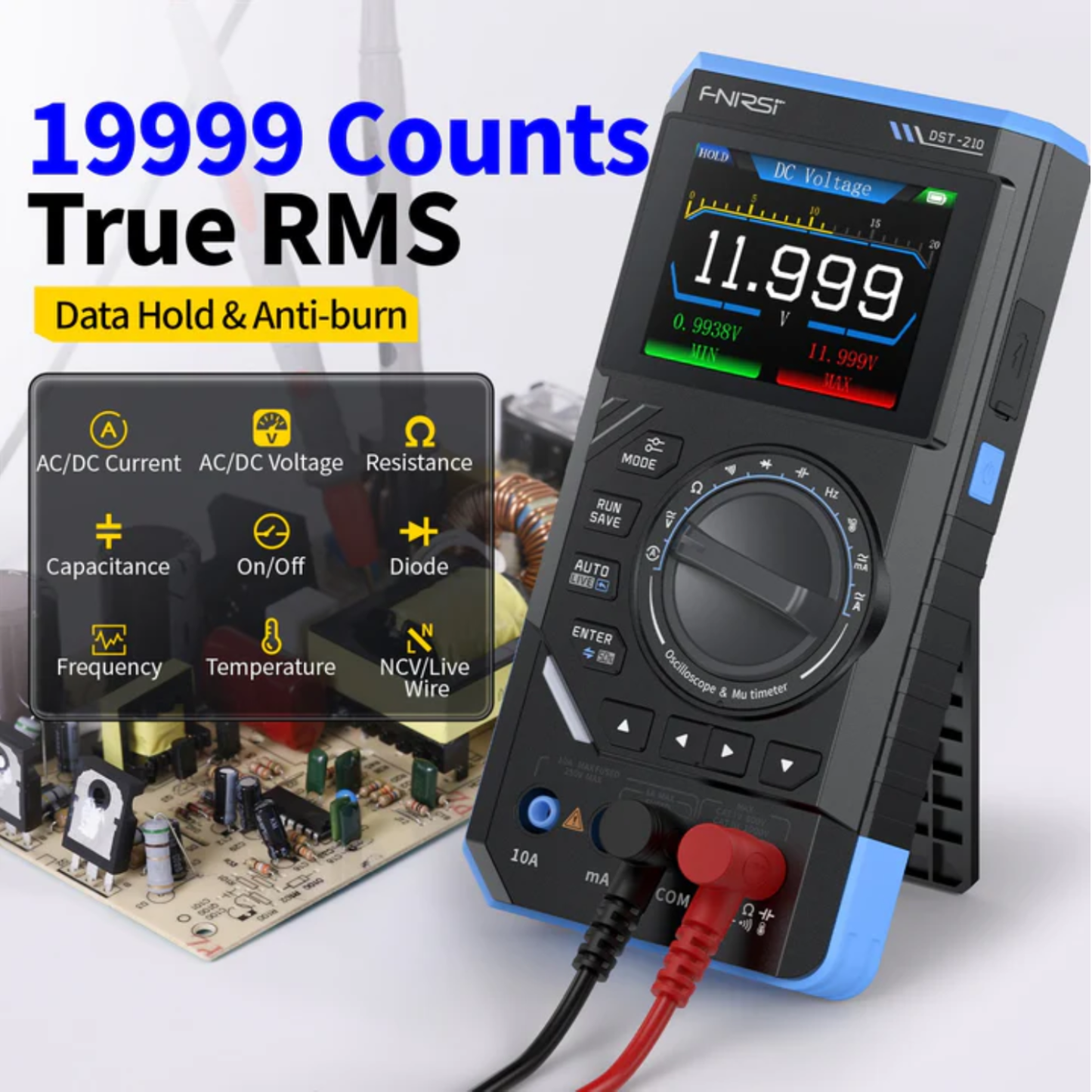 Handheld Oscilloscope Multimeter