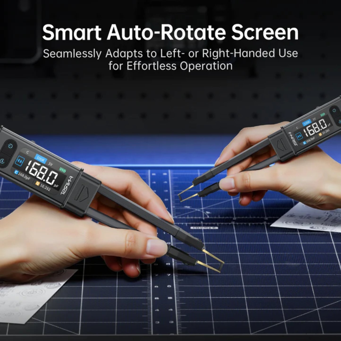 LCR meter with ESR measurement for capacitor health