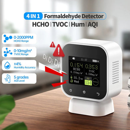 Touchscreen HCHO, TVOC, Temperature & Humidity Detector