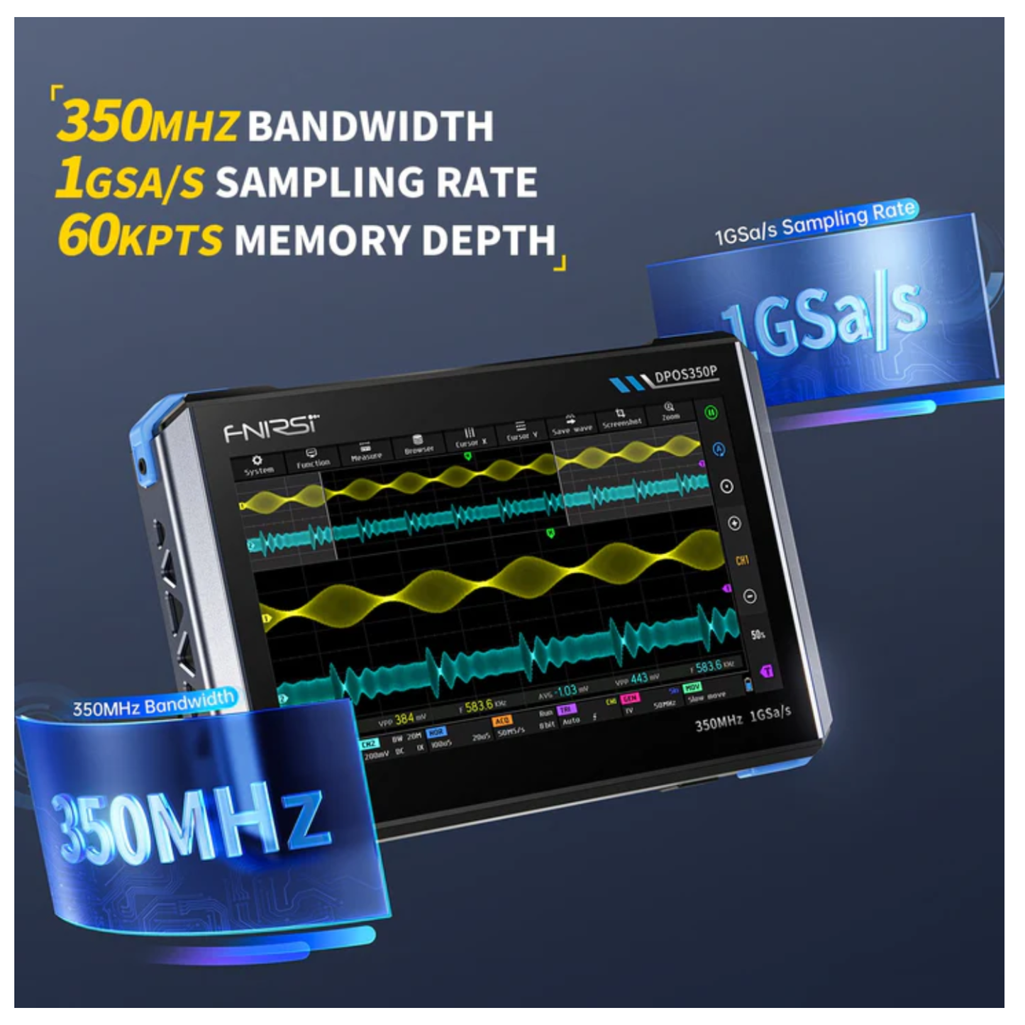High-Performance 4-in-1 Analysis: DPOS350P