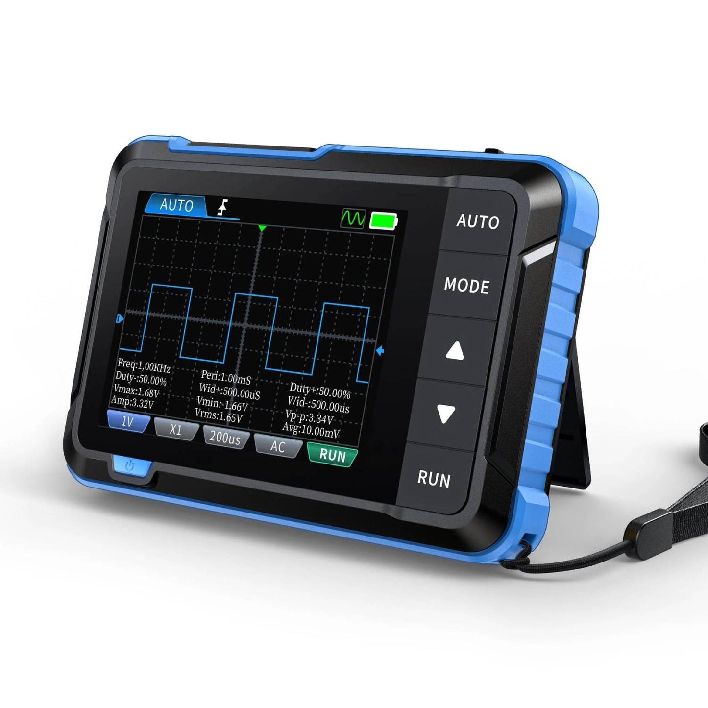 FNIRSI DSO-153 2-in-1 Mini Oscilloscope DSO-153 Function Generator 2-in-1 Signal Generator Mini Digital Oscilloscope with Built-in Waveform Generator  Electronics Projects - RS8303