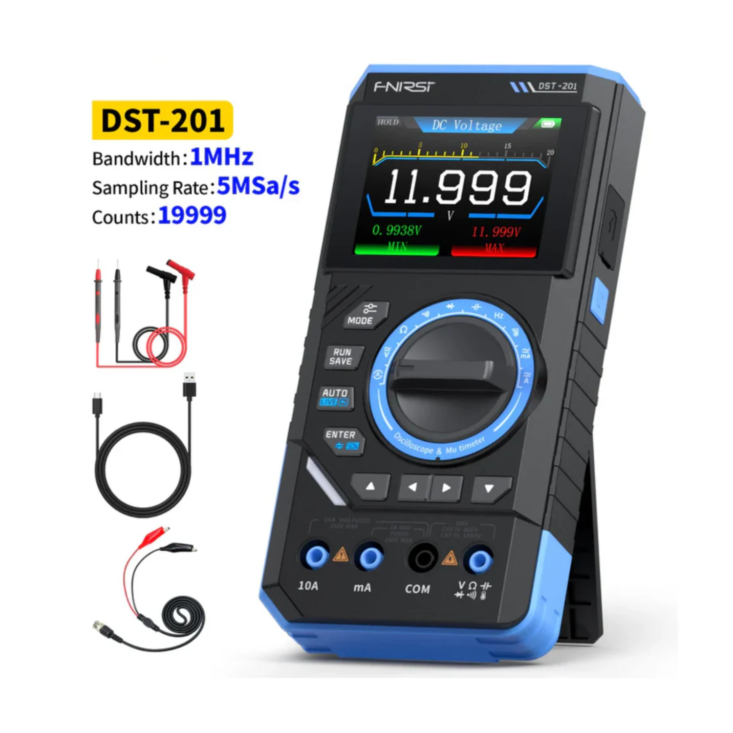 3-in-1 Multimeter Oscilloscope