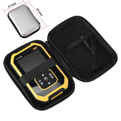 FNIRSI GC-01 Nuclear Radiation Detector Portable Nuclear Radiation Detector GC-01 Radiation Detector For Environmental Radiation Mapping - Yellow - RS8377