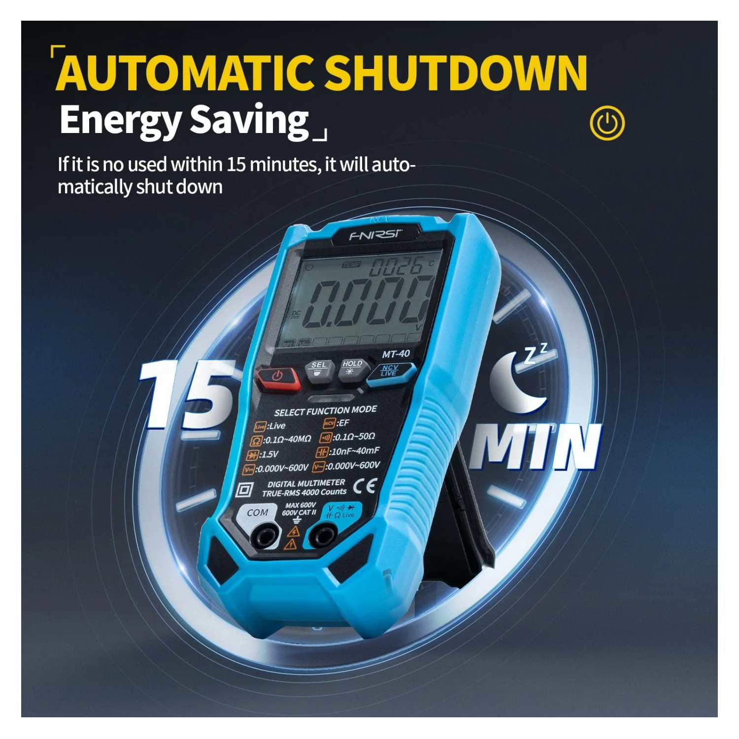 FNIRSI MT-40 Intelligent Smart Multimeter