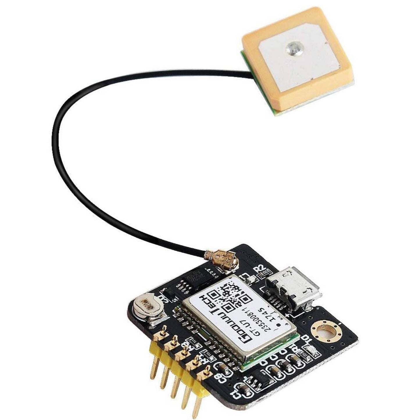 GPS Module GPS NEO-6M Arduino GPS Drone Microcontroller, GPS Receiver) Compatible With 51 Microcontroller STM32 Arduino UNO R3 With Antenna High Sensitivity GPS Module Receiver,Navigation Satellite Positioning - RS2861