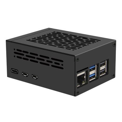 Raspberry Pi 5 PCIe Metal Case