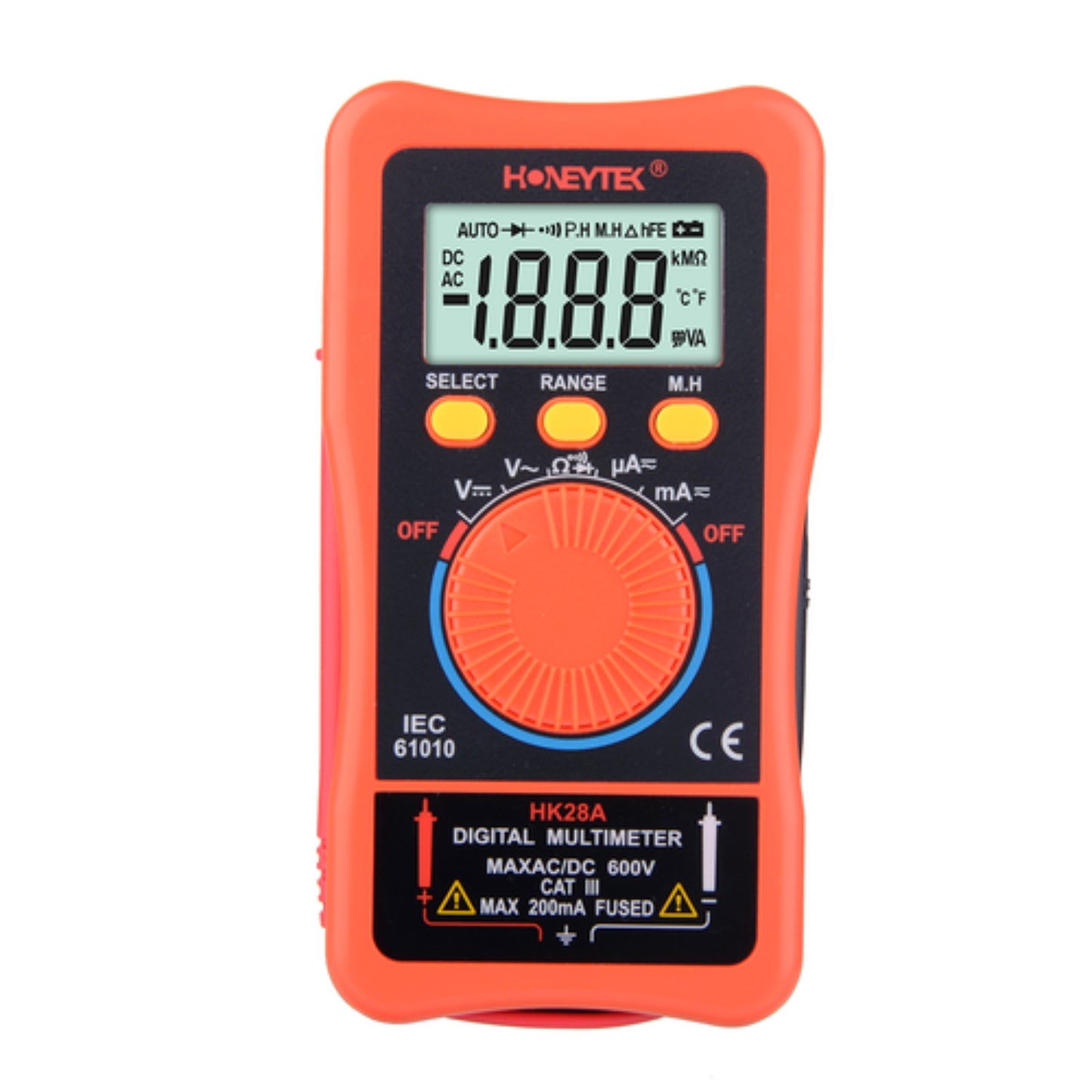 Honeytek HK28A Mini Pocket Smart Multimeter
