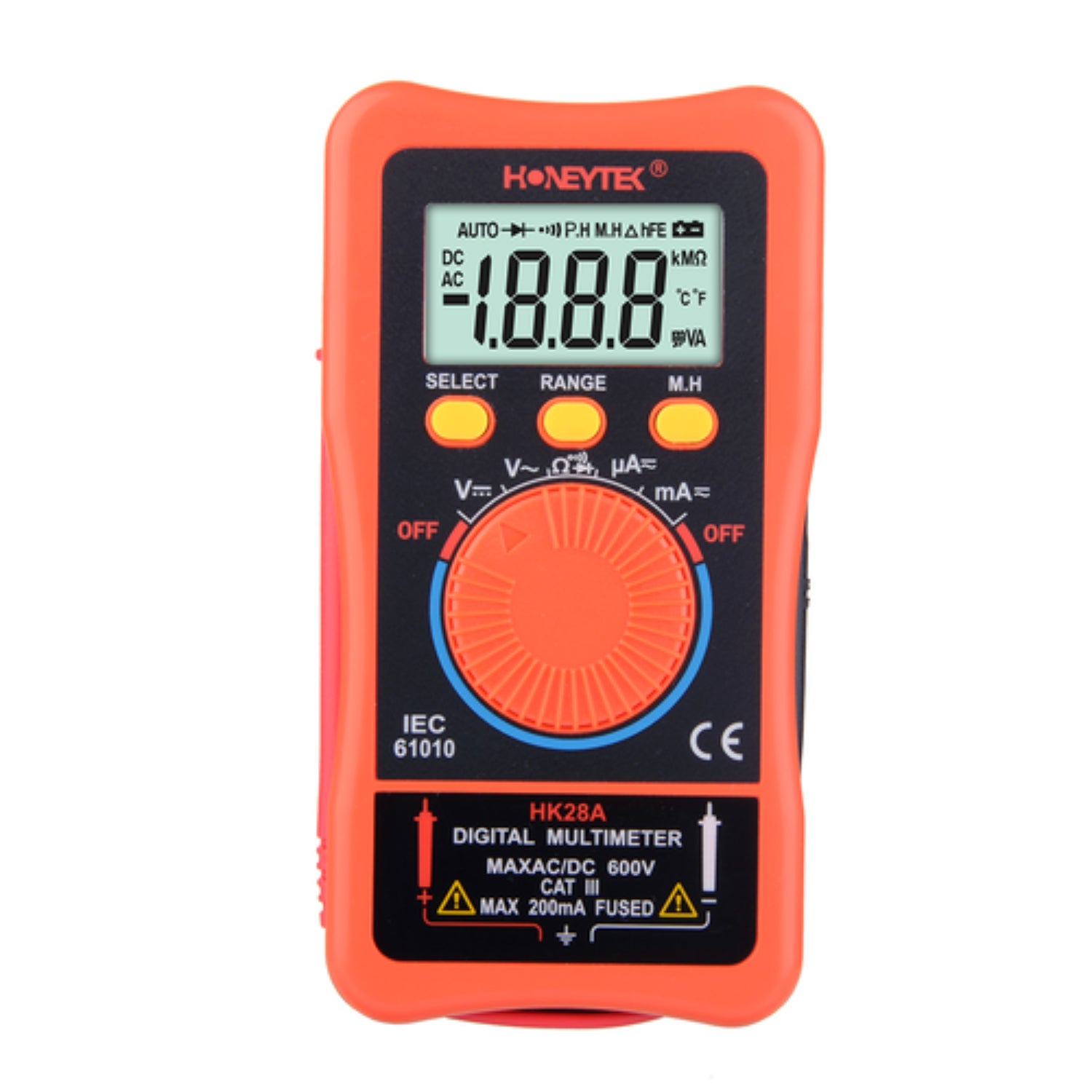 Honeytek HK28A Mini Pocket Smart Multimeter