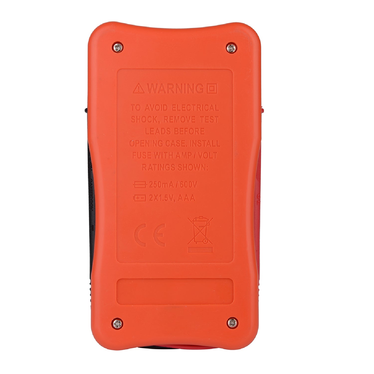 Compact AC DC voltmeter ammeter ohmmeter with frequency