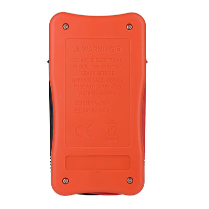 Compact AC DC voltmeter ammeter ohmmeter with frequency