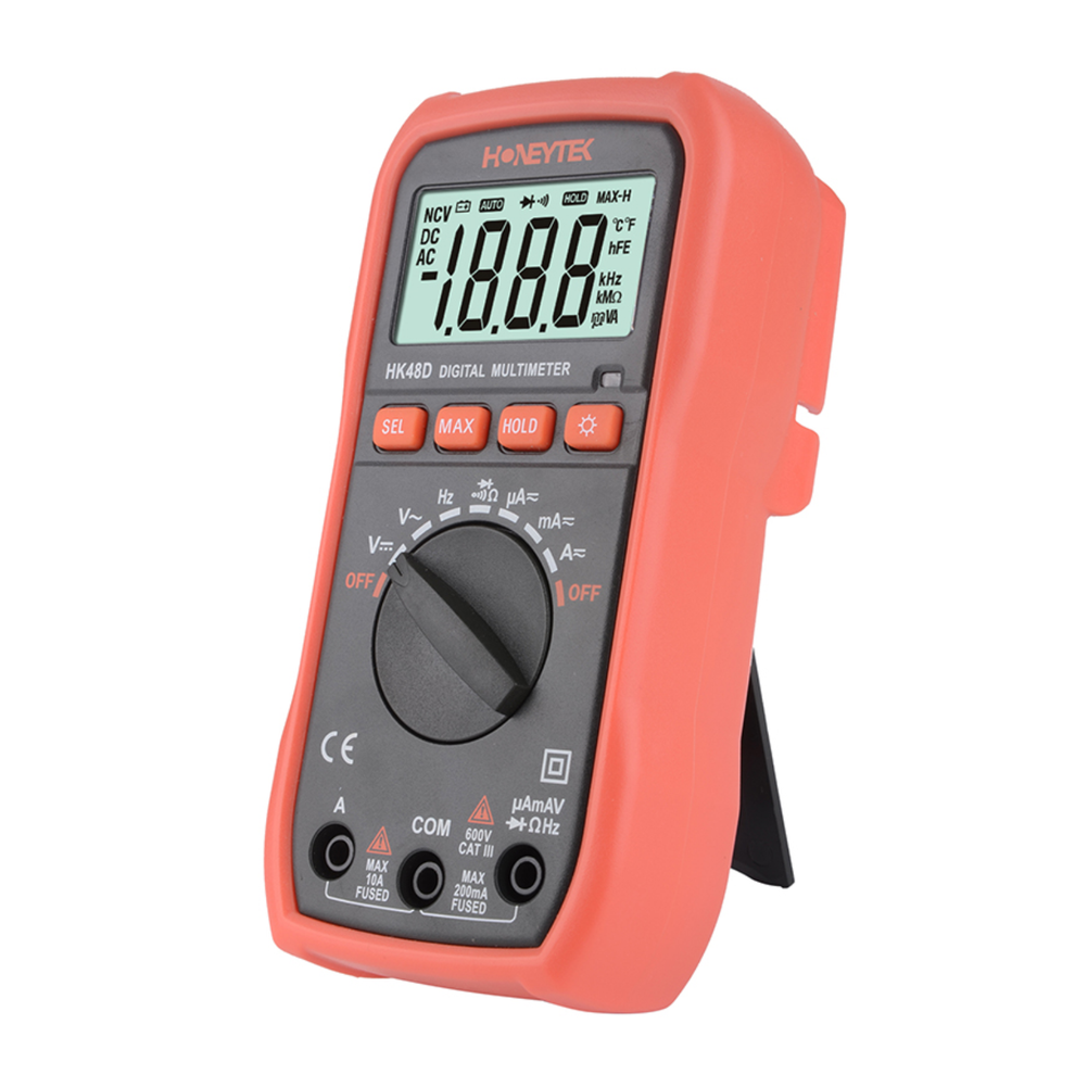 Buy Honeytek HK48D Pro Digital Multimeter With True RMS, Auto-Ranging ...