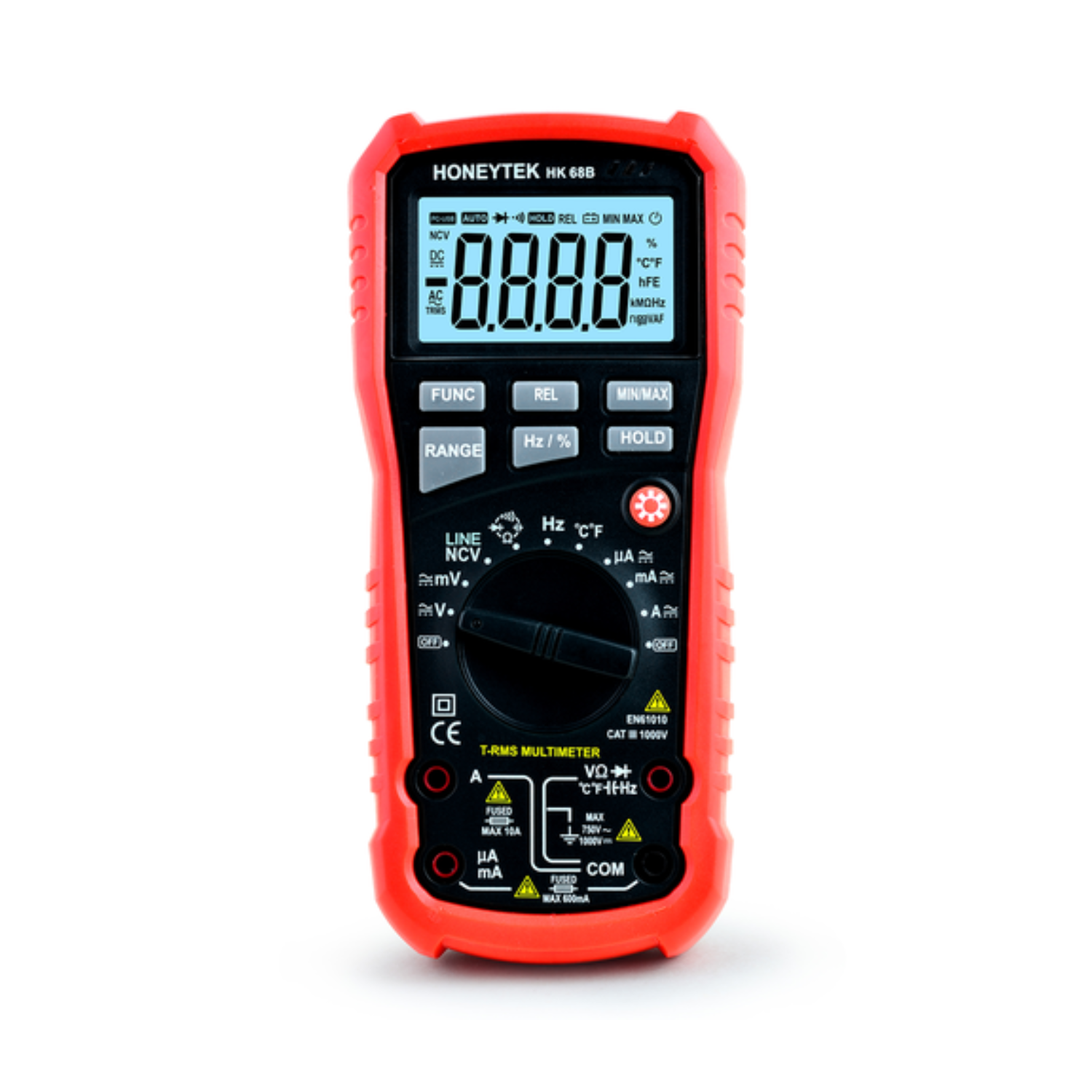 Honeytek HK68B True-RMS digital multimeter