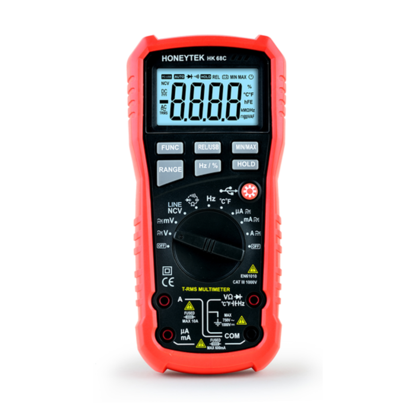 Honeytek HK68C True-RMS multimete